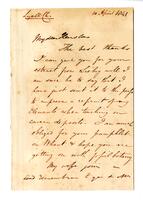 Charles Lyell to John Stevens Henslow, 1841 April 10