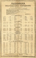 A catalogue of officers and students in Transylvania University, Lexington, Kentucky, January 1st, 1820