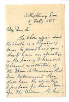 James Scott Bowerbank to James Stevens Henslow, 1855 February 5