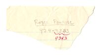 Roger Penrose - Correspondence, 1959-1973 