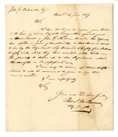 Peter Stephen Du Ponceau to John G. Wachsmuth, Philadelphia., 1817 June 11