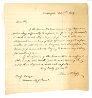 James P. Espy to John Fries Frazer, 1859 February 11