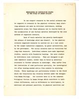 Memorandum on Corporation Grants in the Field of Human Biology, August 1940