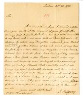 Joseph Galloway to William Temple Franklin, 1783 October 28