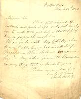 Charles Waterton to Francis Gibson, 1848 March 24