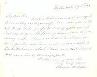 Charles Waterton to "Sir," 1858 July 1