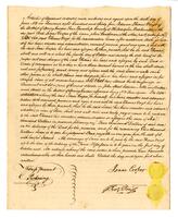 Voigt, Thomas. Agreement with Issac Cooper., 1835 June 6