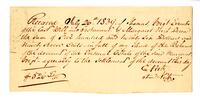 Nutz, E. and Ann. Receipt to Thomas Voigt., 1839 July 26