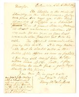 De Saussure, Henry William to John Vaughan, 1816 December 6