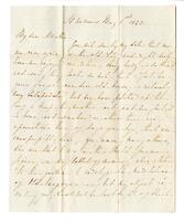 Stirling, Elizabeth to Charles Willing, 1843 May 1