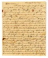 Sellers, George to [Mrs.] Hannah Sellers [Hill], 1807 November 23