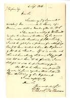 Du Ponceau, Peter Stephen to J[ohn] Vaughan, 1826 September 2