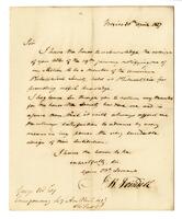 Poinsett, Joel Roberts to George Ord, 1827 April 20