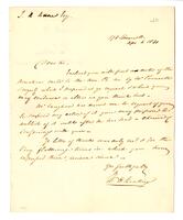 Keating, W. H. to John K. Kane, 1830 April 6