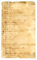 List of men to be continued at Fort Augusta, 1761 February 21