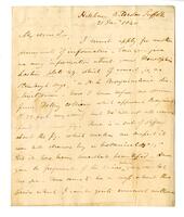 Henslow, J. S. (John Stevens) to William Hutton, 1840 January 21