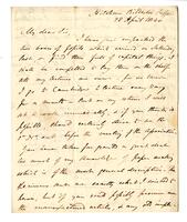 Henslow, J. S. (John Stevens) to William Hutton, 1840 April 28