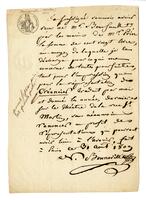 Bonneville, Nicolas de, MsS, 1809 August 31