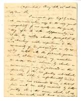 McDuffie, George to Rich[ar]d I[rvine] Manning, Columbia, S.C.; 1832 October 22