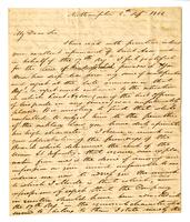 Hayne, Robert Young to Richard I[rvine] Manning, Columbia, S.C.;, 1826 September 6