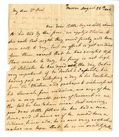 Rush, Julia Stockton to Benjamin Rush, 1804 August 25