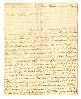 Rush, Julia Stockton to Benjamin Rush, 1809 August 18