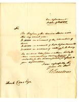 Dearborn, Henry to Tench Coxe, 1808 October 17