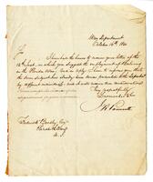 Poinsett, Joel Roberts to Frederick Beasley, 1840 October 16