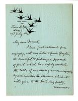 Richard Owen to "My dear Friend" [William White Cooper], 1884 July 19