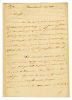 Livingston, Robert R. to Benjamin Franklin, 1782 May 22