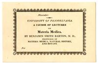 University of Pennsylvania lecture tickets