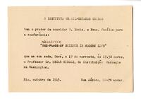 Instituto Butantan - Correspondence, 1945