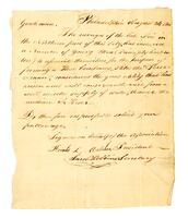 Perseverance Carpenters' Company to the Carpenters' Company, 1805 August 24