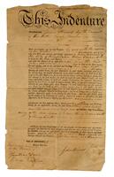 Indenture between James Steward and John Warner, 1805 March 14