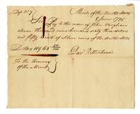 Rittenhouse, David to the Treasurer of the Mint, 1795 June 8