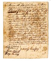 Bill of sale, 1783 February 22