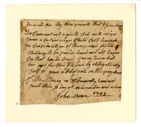 Bill of sale, 1799 November 30