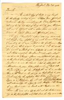 Hewson, Mary Stevenson to Dr. John Hawkesworth, 1761 December 16