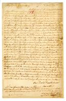 White, James to Benjamin Franklin, 1779 November 12