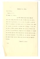 C. S. (Charles S.) Little - Correspondence, Folder 1, 1913-1926