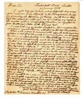 Sharp, Granville to Benjamin Franklin, 1788 January 10 