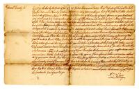 Colony of Pennsylvania, Westmoreland County Court to the sheriff, 1774 July 7