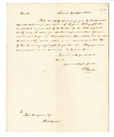 Shaler, William to John Vaughan, Philadelphia, 1831 September 27