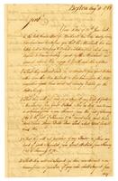 Committee of Merchants & Manufacturers of Boston to Merchants of Philadelphia, 1768 August 11