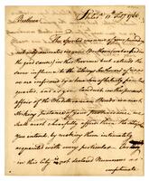 Unknown author to Sons of Liberty of New York, 1766 February 15