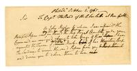 Penn, John to Captain Holland, 1765 October 2