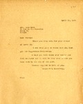 Edel, Mrs. Bertha C. (Mrs. Leon): From Boas. 1936 Apr. 16