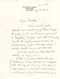 Edel, Mrs. Bertha C. (Mrs. Leon): From Boas. 1939 July 9