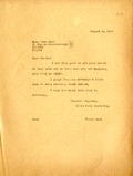 Edel, Mrs. Bertha C. (Mrs. Leon): From Boas. 1936 Aug. 3