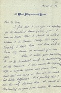 Einstein, Lewis: To Boas. 1899 Mar. 14